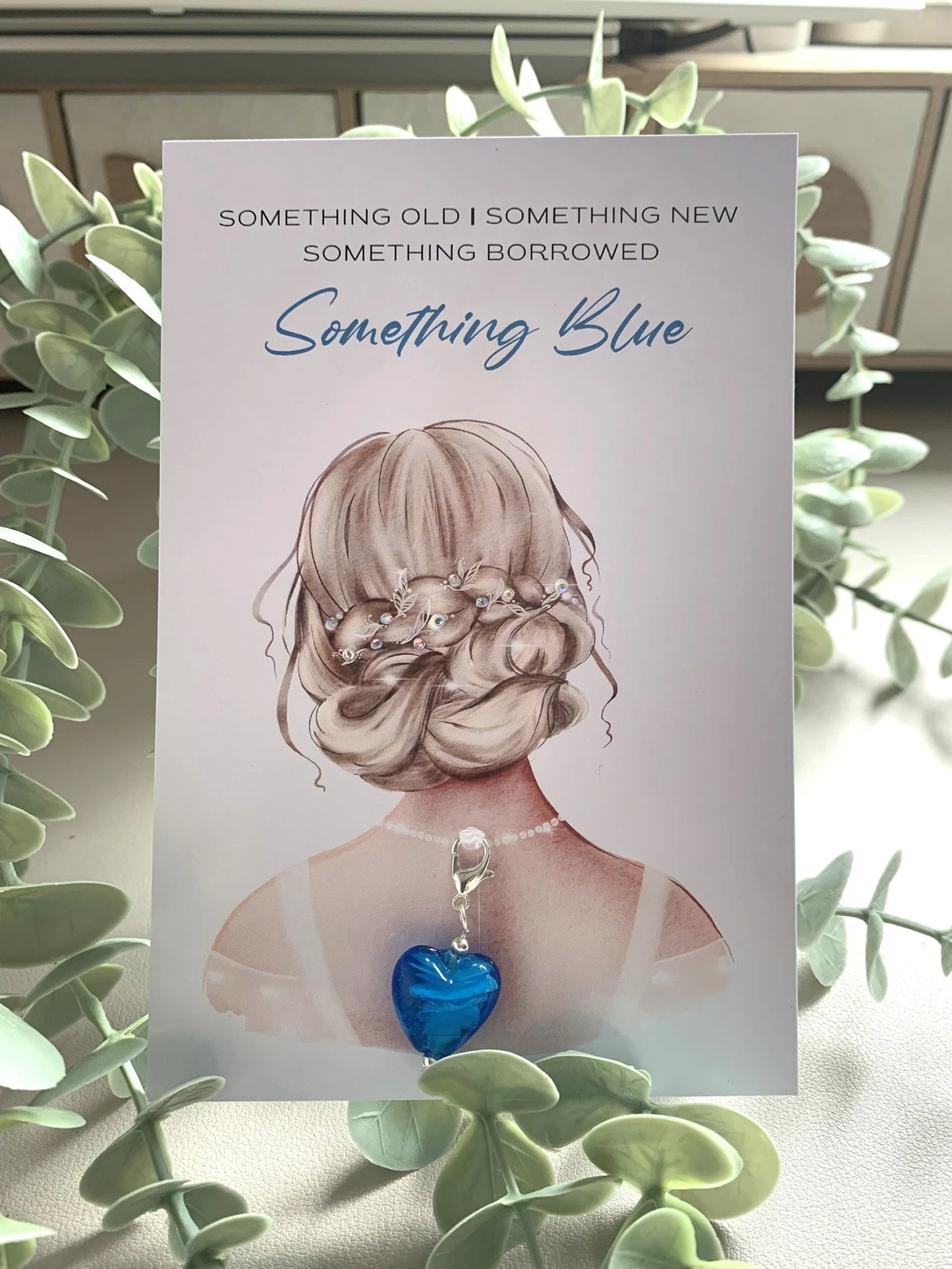 Something Blue Wedding Charm for Bride