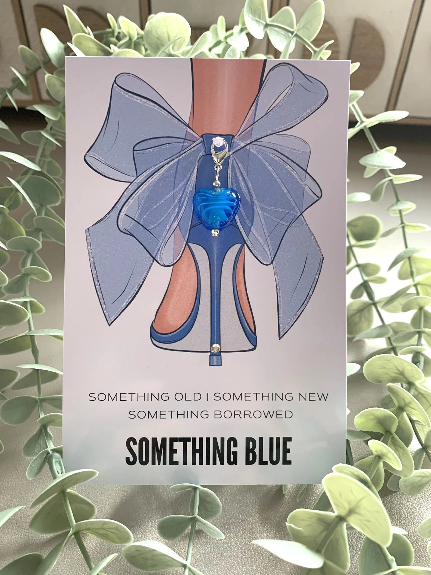 Something Blue Wedding Charm for Bride